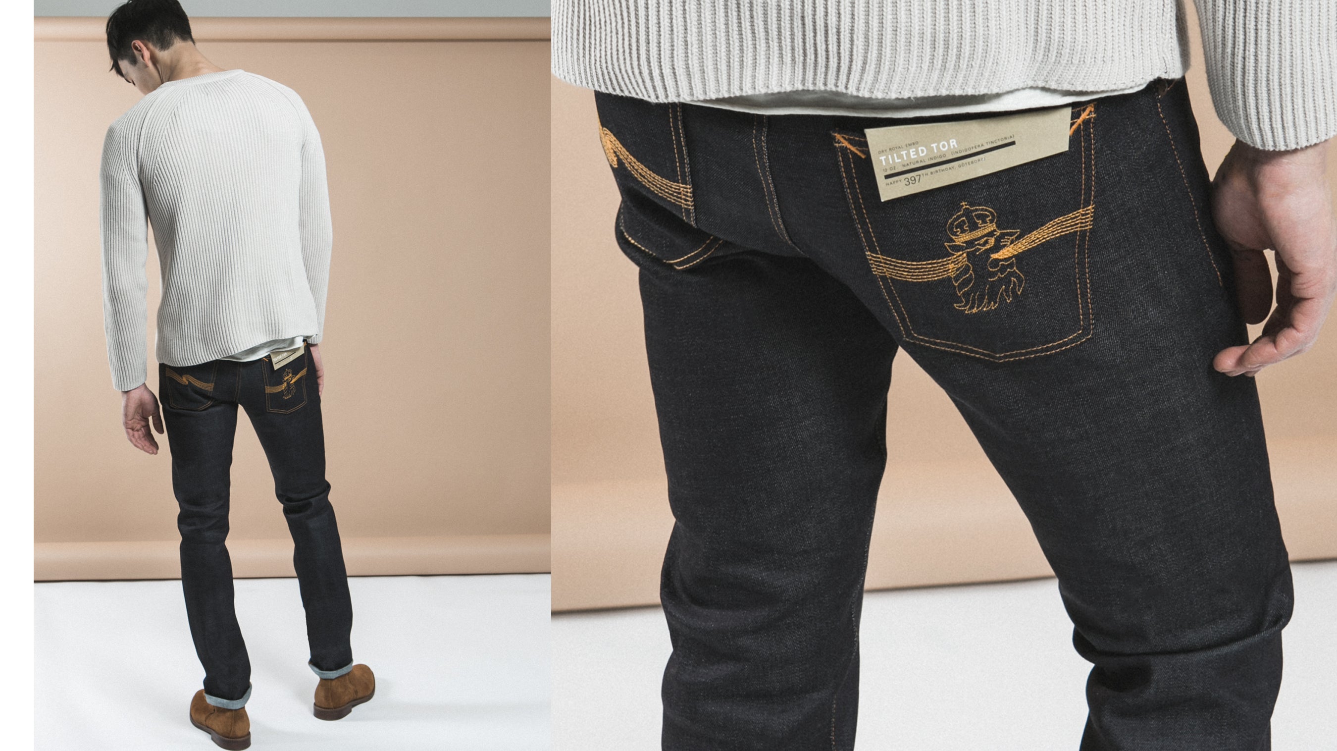 EXCLUSIVE | Nudie Jeans x "Göteborg 397" Tilted Tor Jean