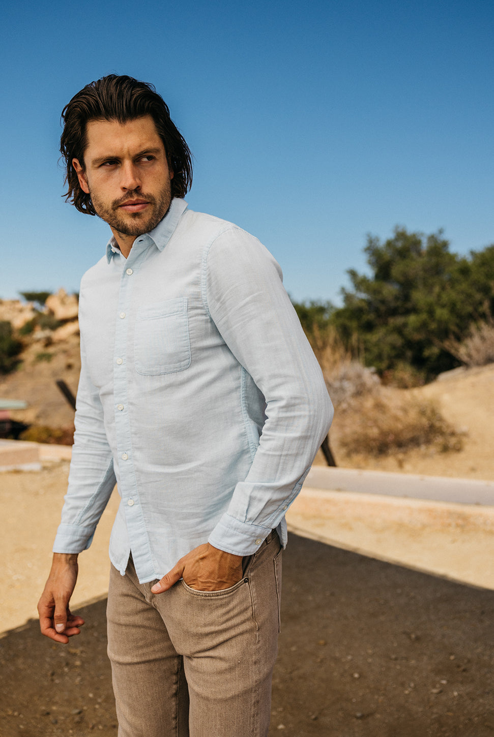 The Hammer Straight Jean - Dusty Brown-HIROSHI KATO-Over the Rainbow