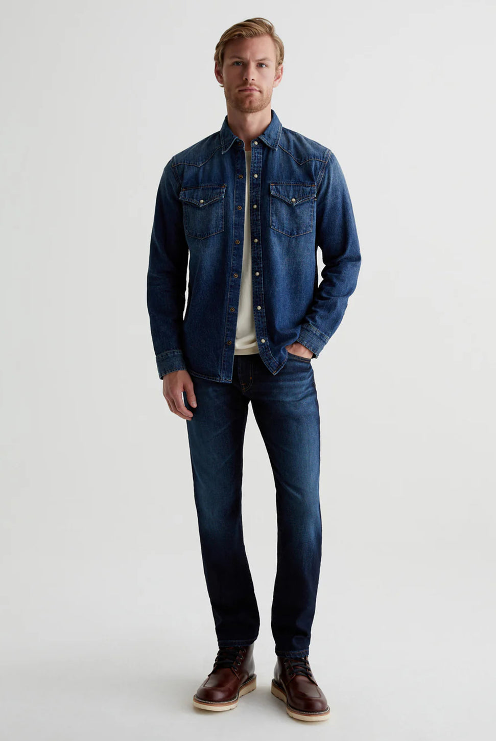 Tellis Modern Slim Jean - Viper-AG Jeans-Over the Rainbow