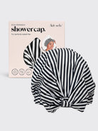 Luxury Shower Cap - Stripe-KITSCH-Over the Rainbow