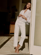 Iris Ruffled Top - White-Citizens of Humanity-Over the Rainbow