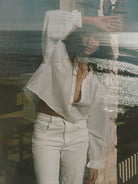 Iris Ruffled Top - White-Citizens of Humanity-Over the Rainbow