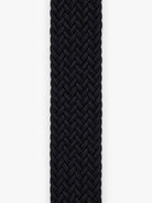 Braided Elastic Belt - Navy Blue-34 HERITAGE-Over the Rainbow