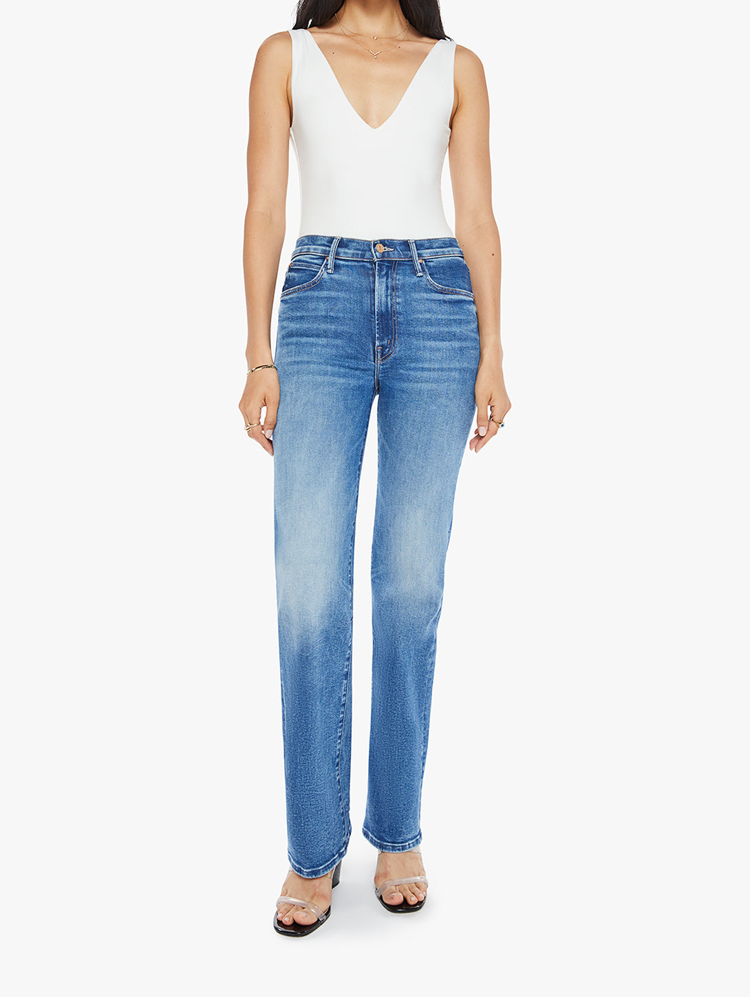 CLANE BACK OPEN DENIM ALL IN ONEインディゴ back open denim all in one – TENDER.S