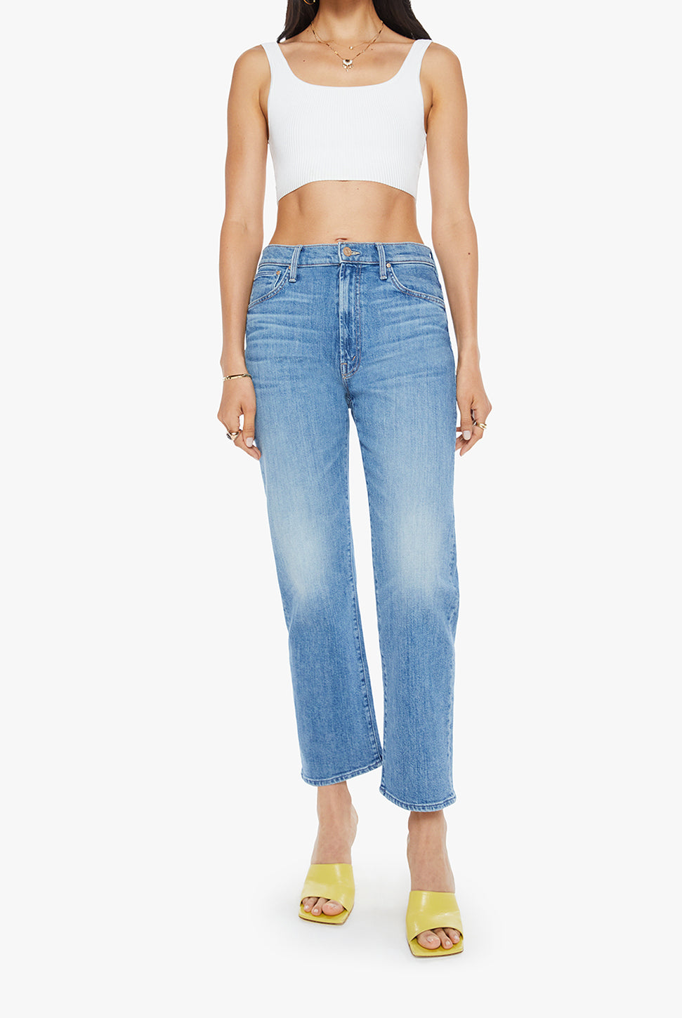 The Ditcher Zip Crop Jean - Boogie Down-Mother-Over the Rainbow