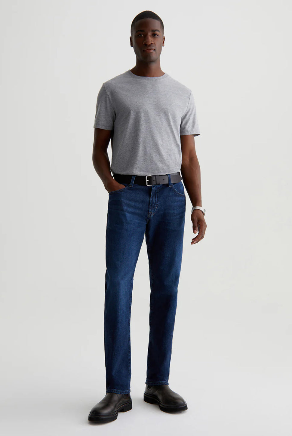 Graduate Slim Straight Jean - Crusade-AG Jeans-Over the Rainbow