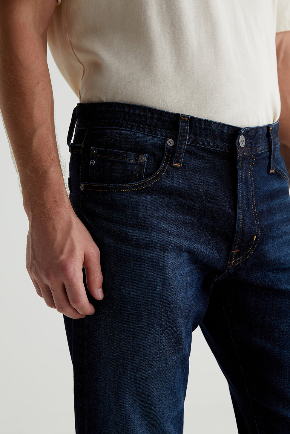 Graduate Slim Straight Jean - Viper-AG Jeans-Over the Rainbow