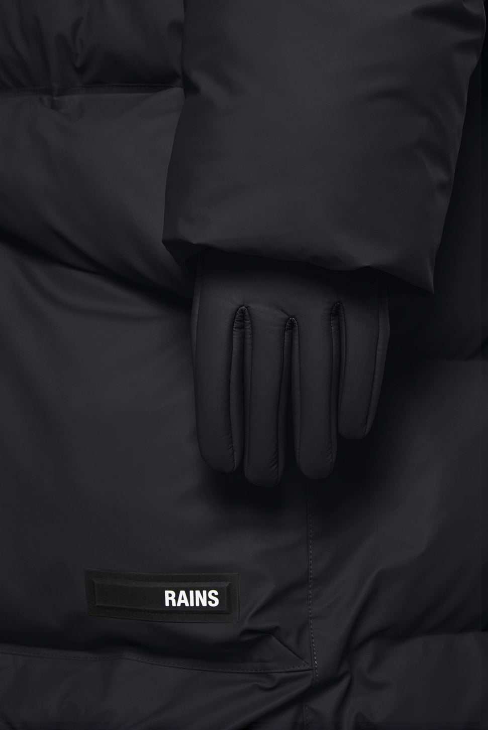 Gloves - Black-Rains-Over the Rainbow