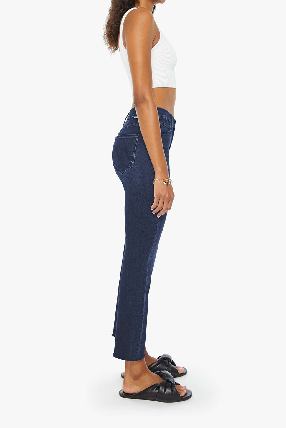 The Mid Rise Dazzler Ankle Jean - Chip On My Shoulder-Mother-Over the Rainbow