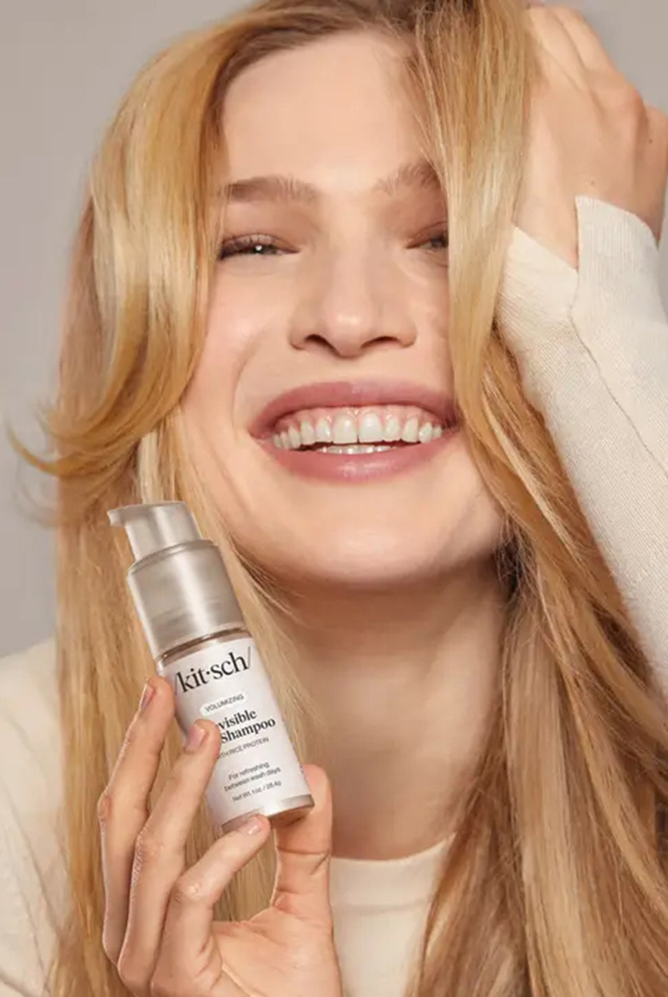 Volumizing Rice Protein Dry Shampoo - Invisible-KITSCH-Over the Rainbow