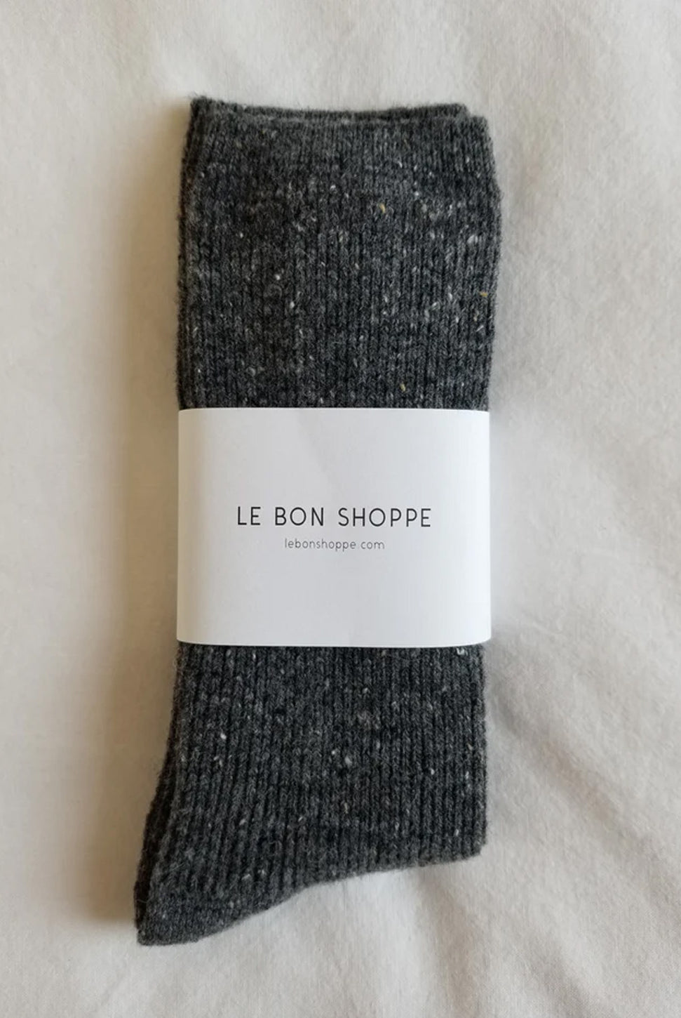 Snow Socks - Snow Charcoal-LE BON SHOPPE-Over the Rainbow