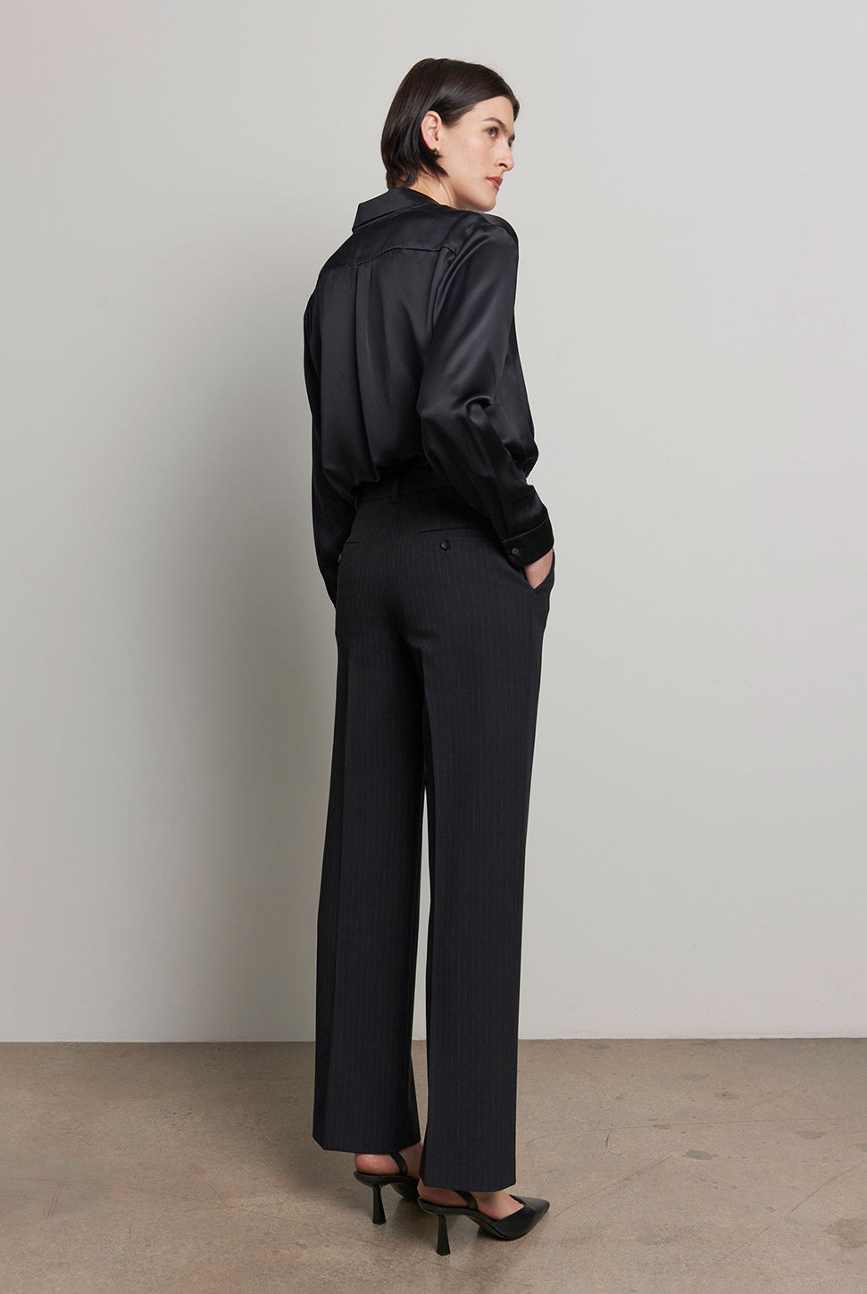 Tahoe Suiting Pant - Cinder-Velvet-Over the Rainbow