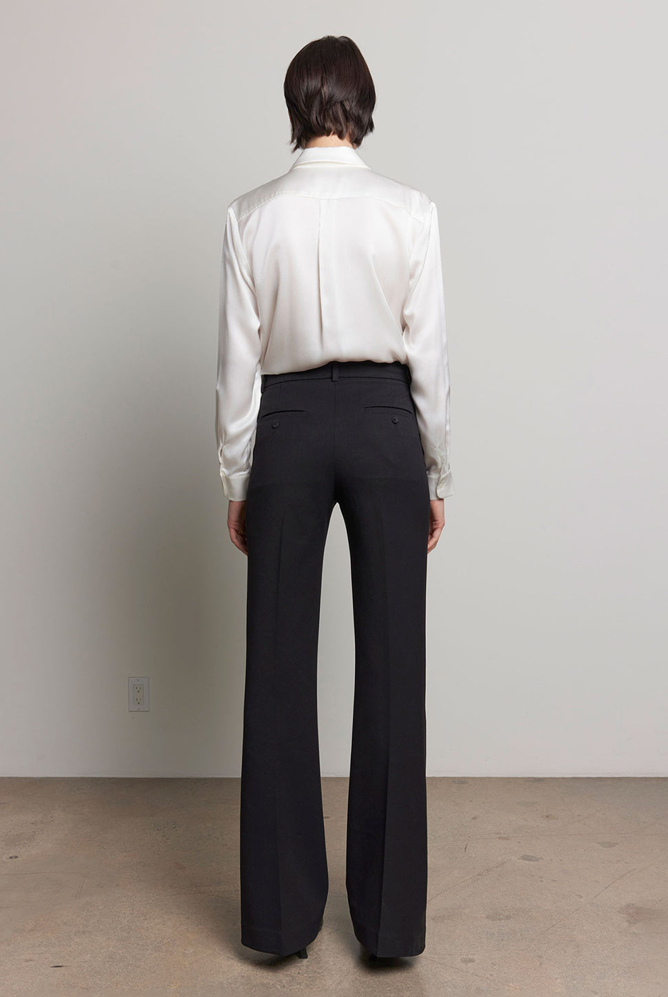 Mariposa Soft Suiting Pant - Black-Velvet-Over the Rainbow