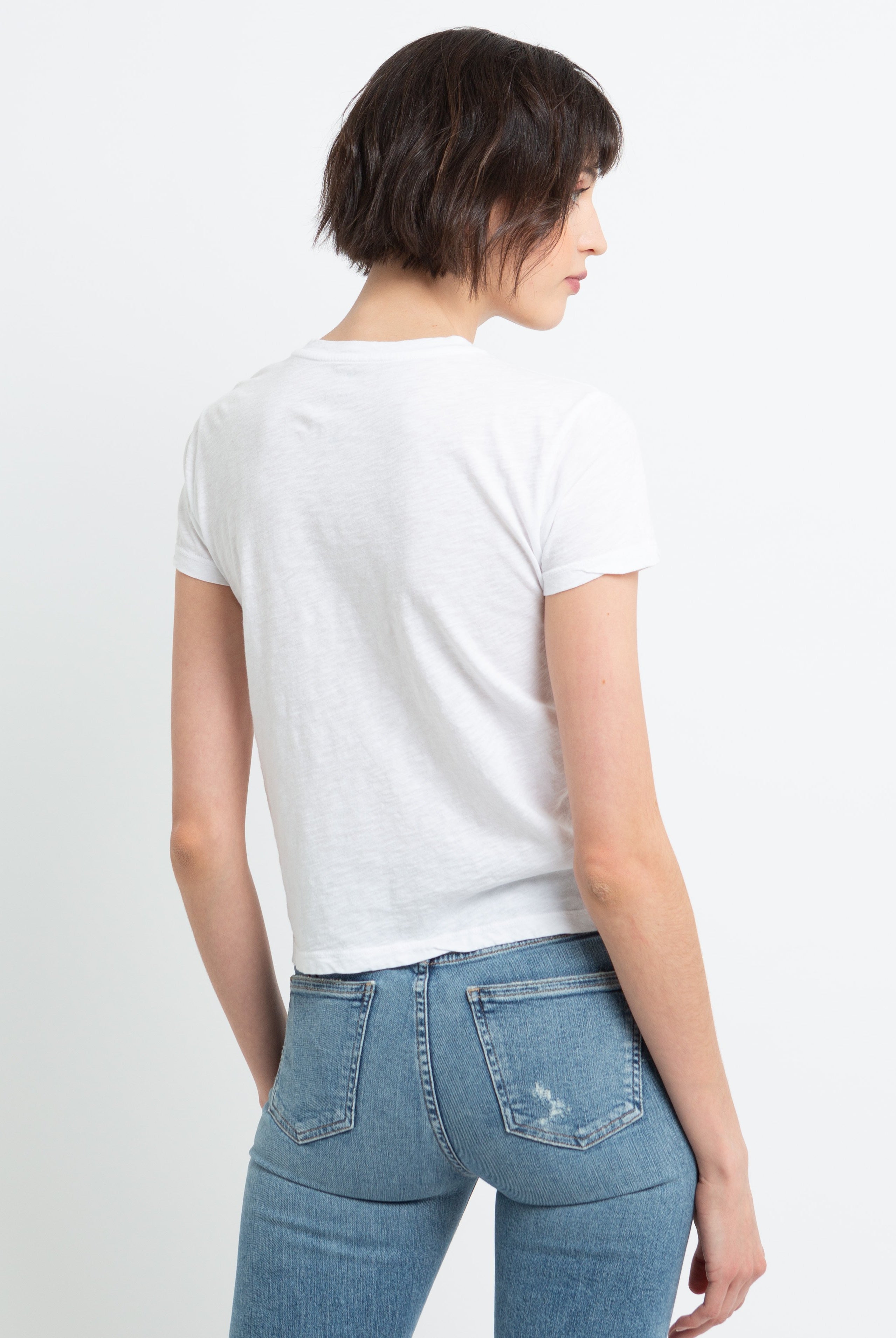 Sierra Short Sleeve Crew Tee-Velvet-Over the Rainbow