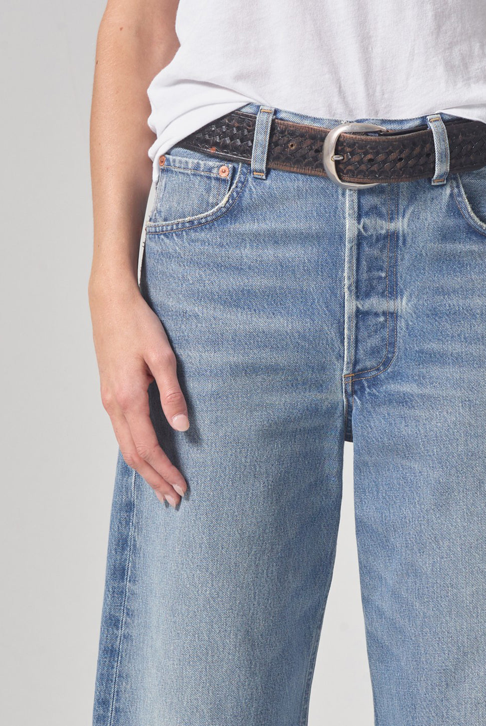 Ayla Raw Hem Crop Jean - Sodapop-Citizens of Humanity-Over the Rainbow