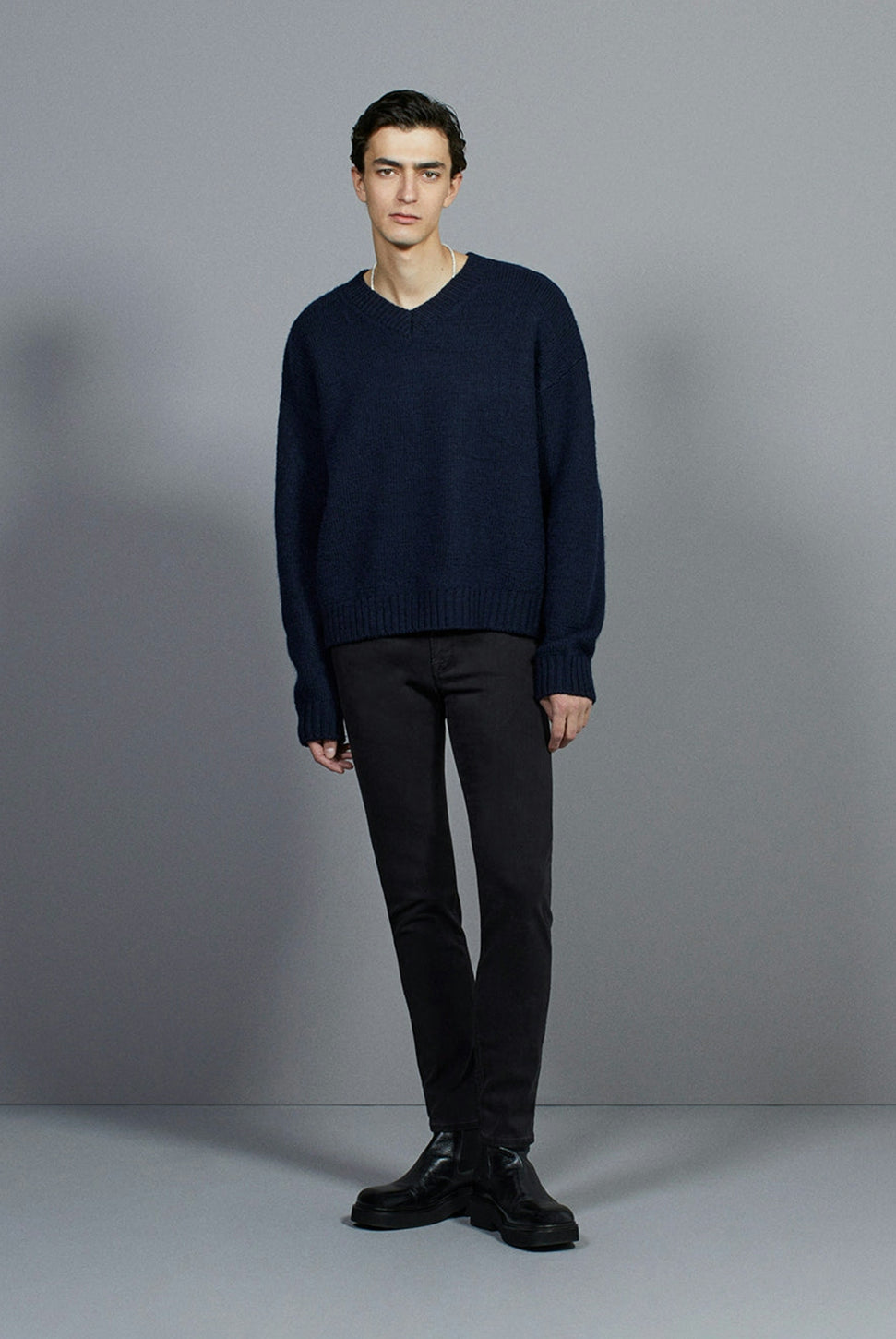 L'Homme Slim Jean - Noir-FRAME-Over the Rainbow