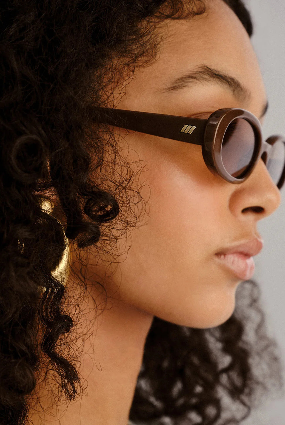 Outta Love Sunglasses - Cocoa-LE SPECS-Over the Rainbow
