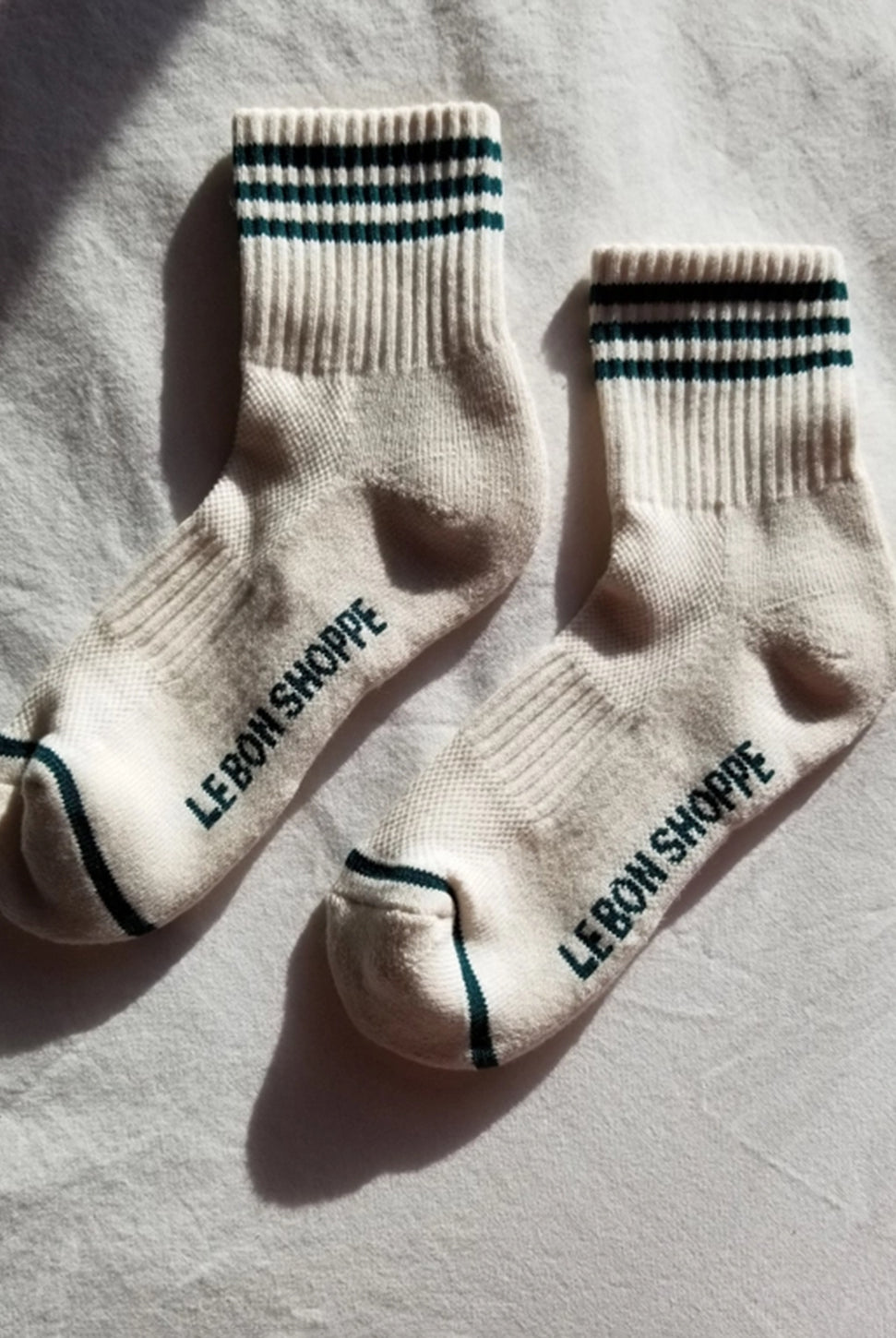 Girlfriend Socks - Egret-LE BON SHOPPE-Over the Rainbow