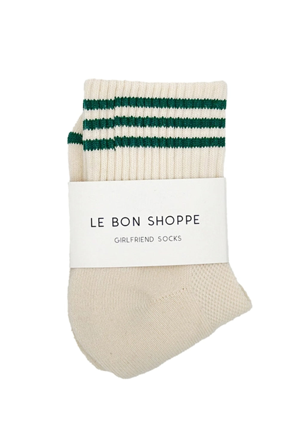 Girlfriend Socks - Egret-LE BON SHOPPE-Over the Rainbow