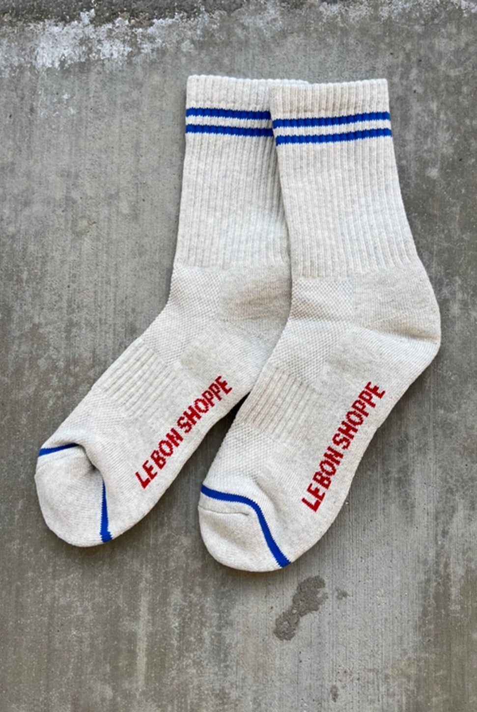 Boyfriend Socks - Ice-LE BON SHOPPE-Over the Rainbow