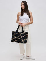 Sky's The Limit Large Tote - Black Nude-SOL + SELENE-Over the Rainbow