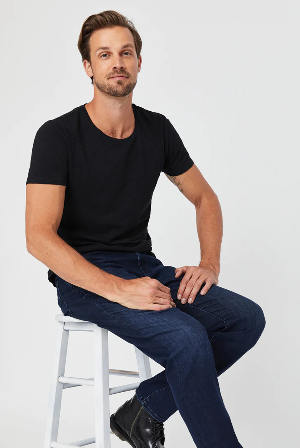 Steve Athletic Jean - Dark Ink Supermove-Mavi-Over the Rainbow