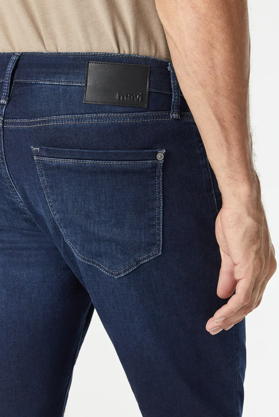 Jake Slim Jean - Dark Brushed Athletic-Mavi-Over the Rainbow