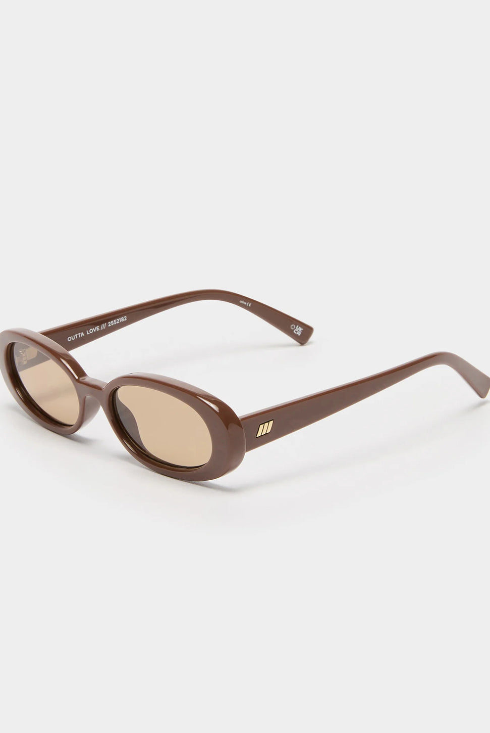 Outta Love Sunglasses - Cocoa-LE SPECS-Over the Rainbow