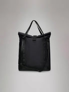 Trail Rolltop Tote Bag - Black-Rains-Over the Rainbow