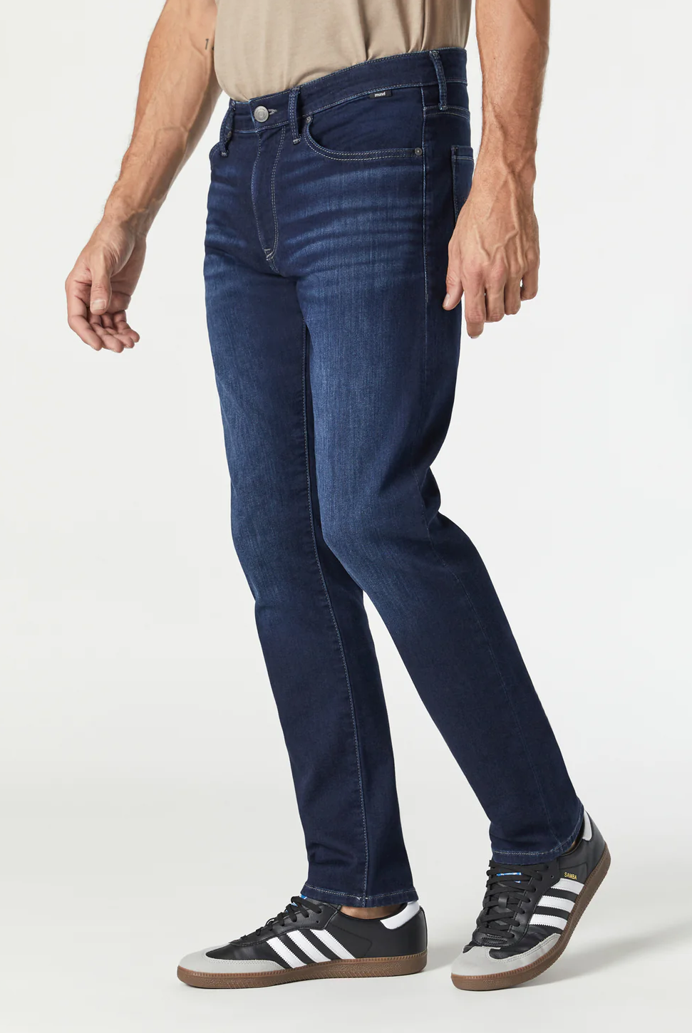 Jake Slim Jean - Dark Brushed Athletic-Mavi-Over the Rainbow