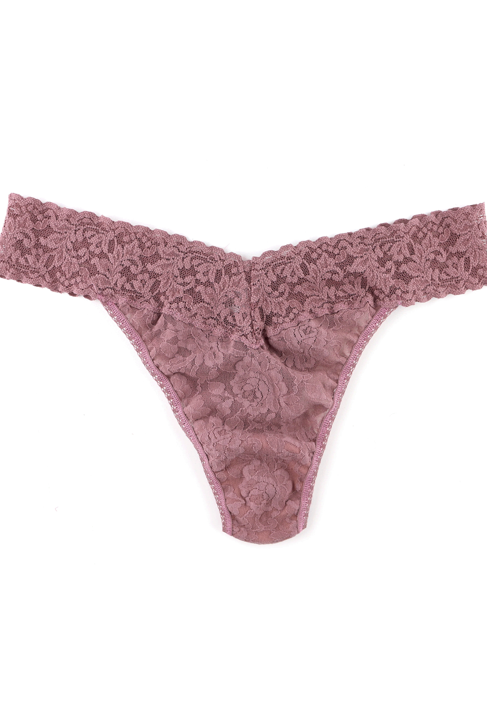 Signature Lace Original Rise Thong - Primary Colours-Hanky Panky-Over the Rainbow