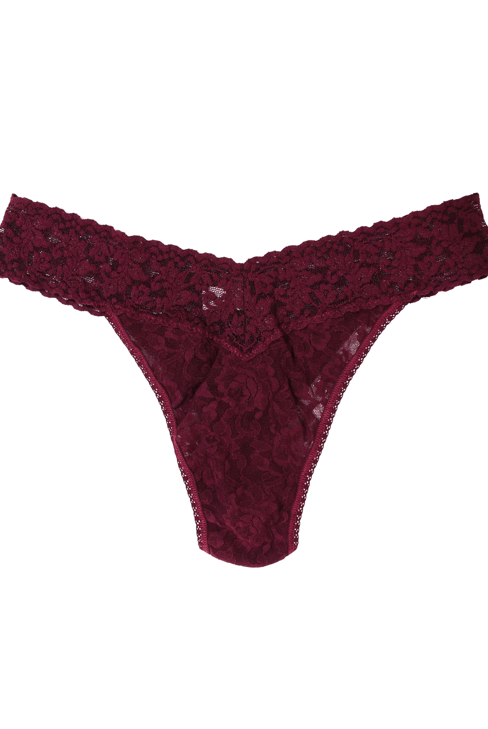 Signature Lace Original Rise Thong - Primary Colours-Hanky Panky-Over the Rainbow