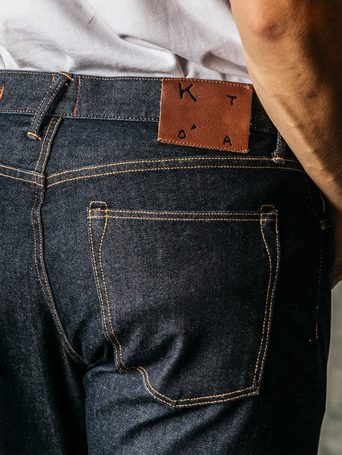 The Hammer Straight Jean - Indigo One Wash-HIROSHI KATO-Over the Rainbow