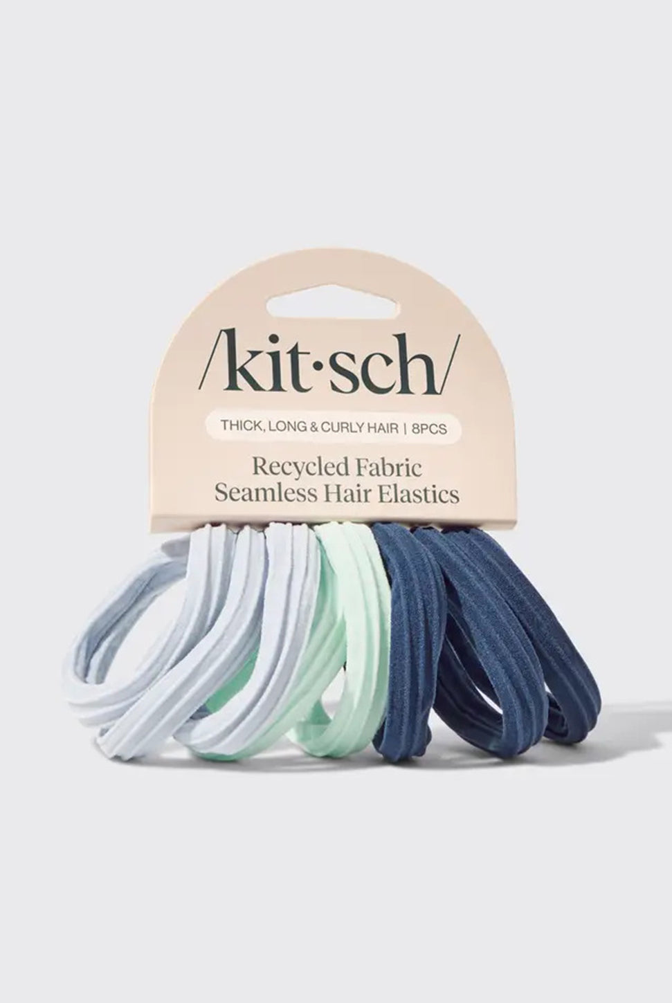 Seamless Hair Elastics 8pc Set- Garden Bouquet-KITSCH-Over the Rainbow