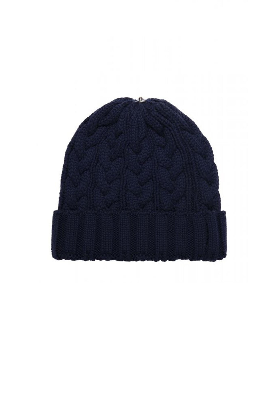 Charlie Cable Knit Hat - Navy-Lindo F-Over the Rainbow
