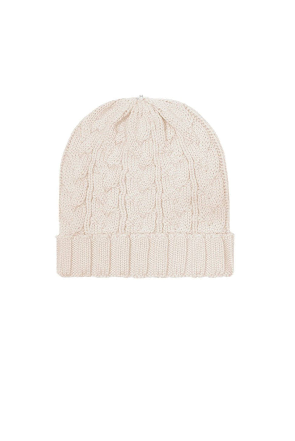 Charlie Cable Knit Hat - Ivory-Lindo F-Over the Rainbow
