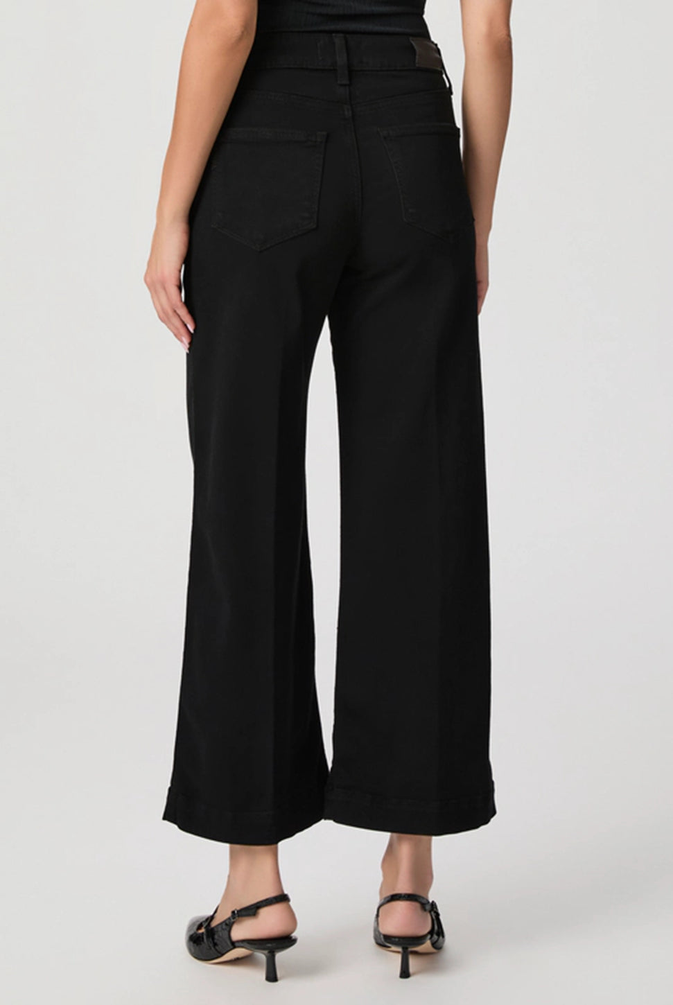 Anessa Wide Ankle Jean - Black Shadow-Paige-Over the Rainbow