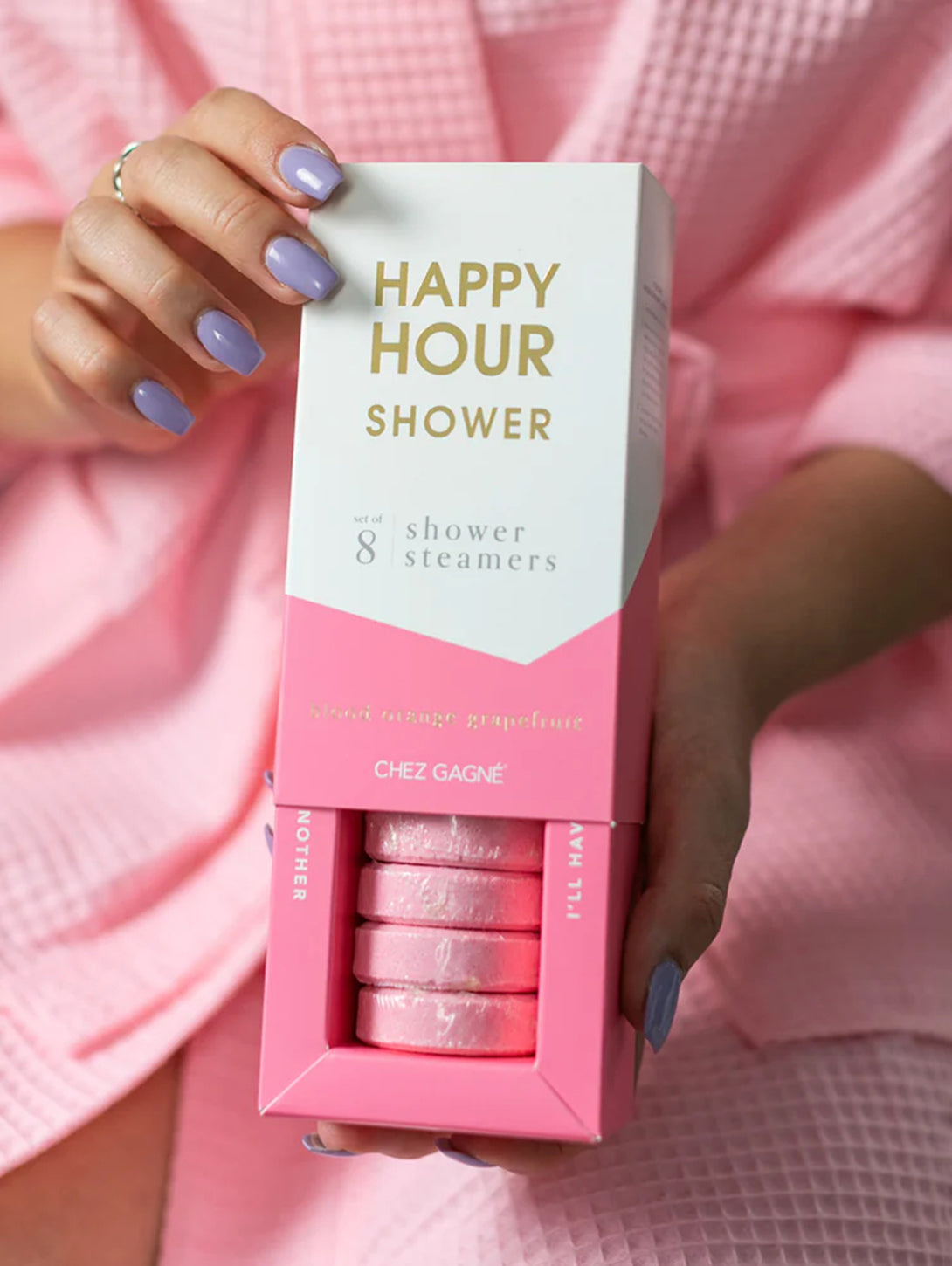Happy Hour Shower Steamer Set - Blood Orange Mimosa-CHEZ GAGNE LETTERPRESS-Over the Rainbow