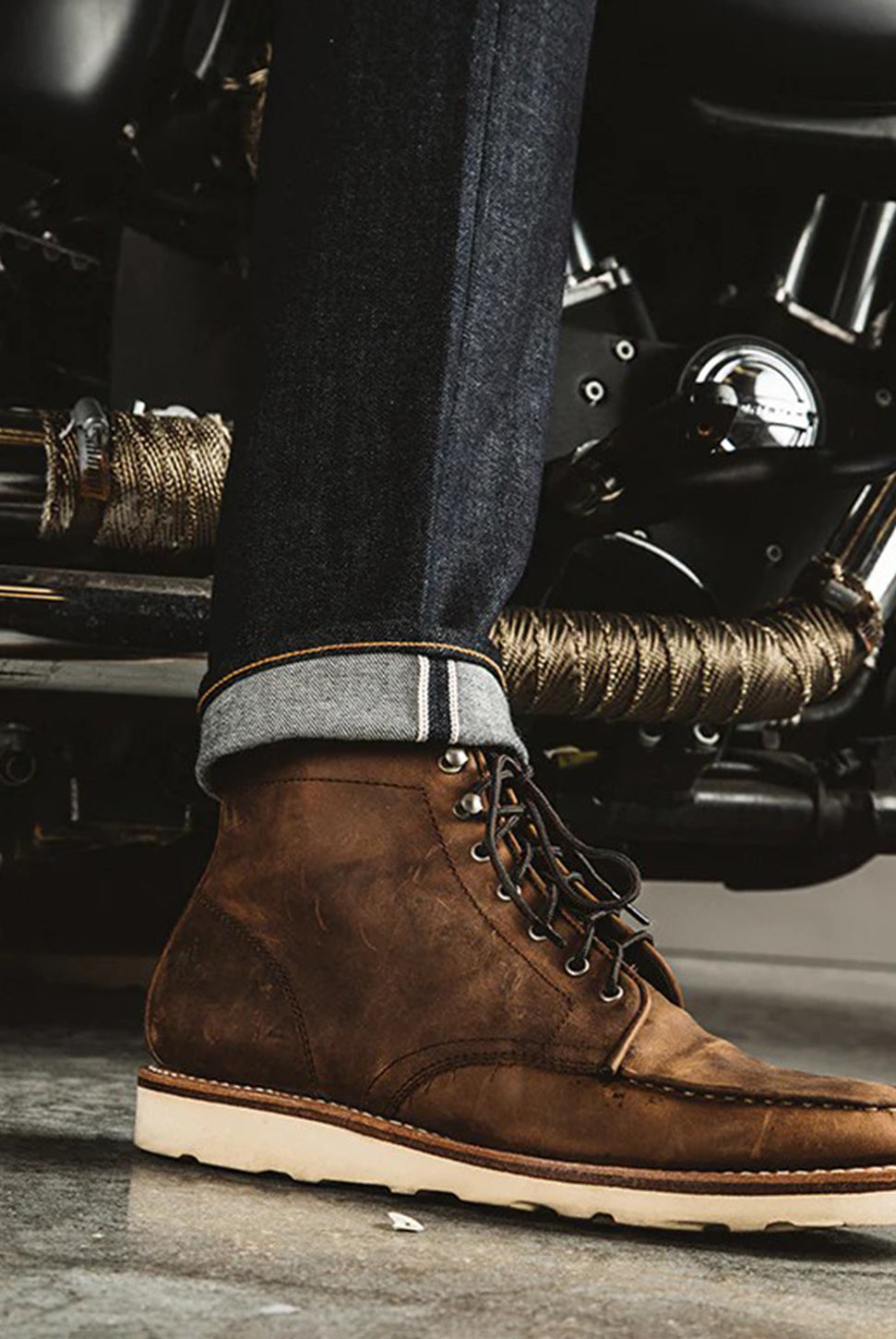 The Hammer Straight Jean - Indigo One Wash-HIROSHI KATO-Over the Rainbow