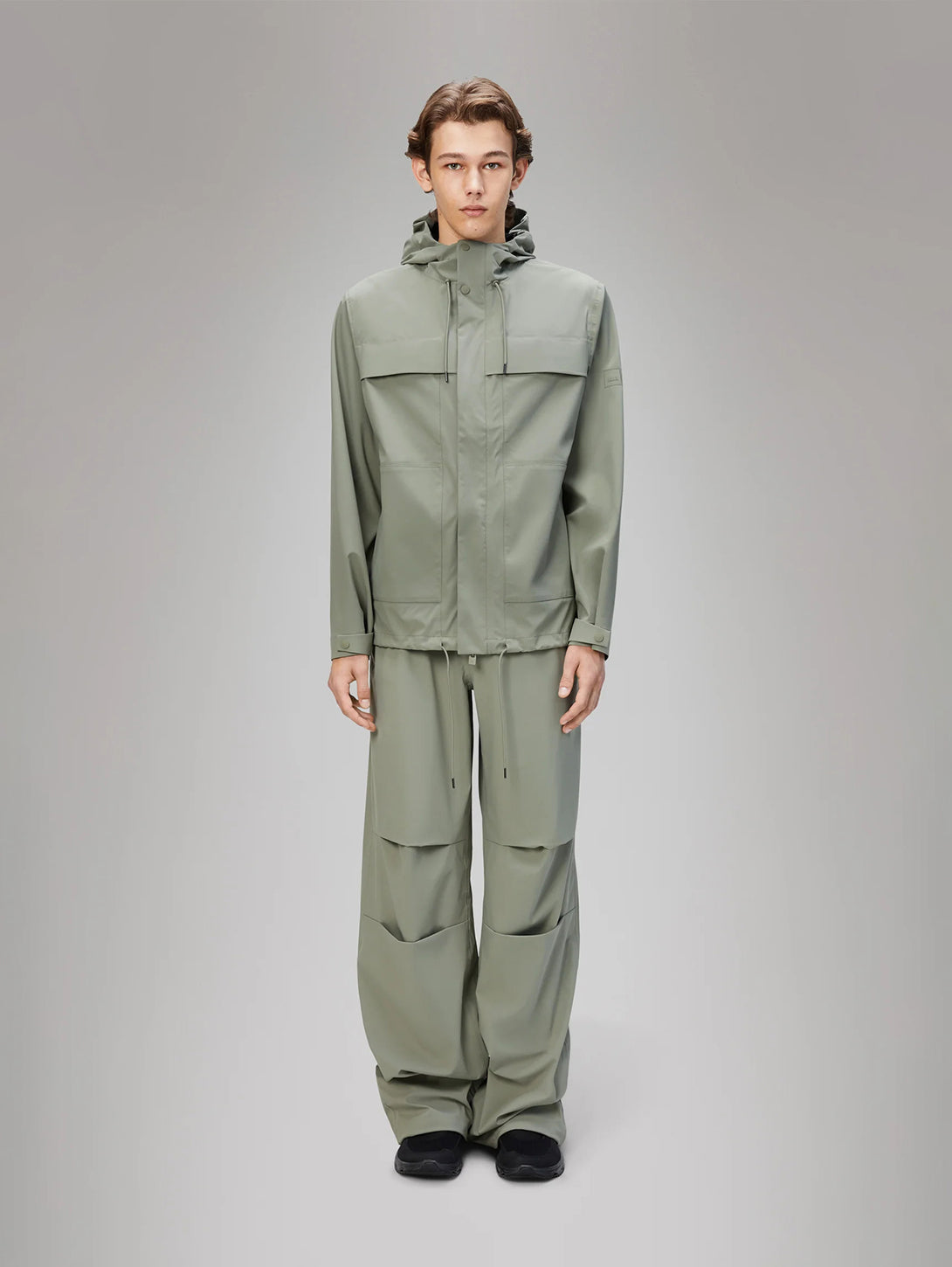 Suva Hardshell Cargo Jacket - Drift-Rains-Over the Rainbow