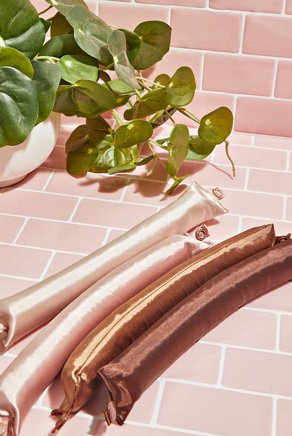 Satin Jumbo Flexi Rods - Rosewood-KITSCH-Over the Rainbow