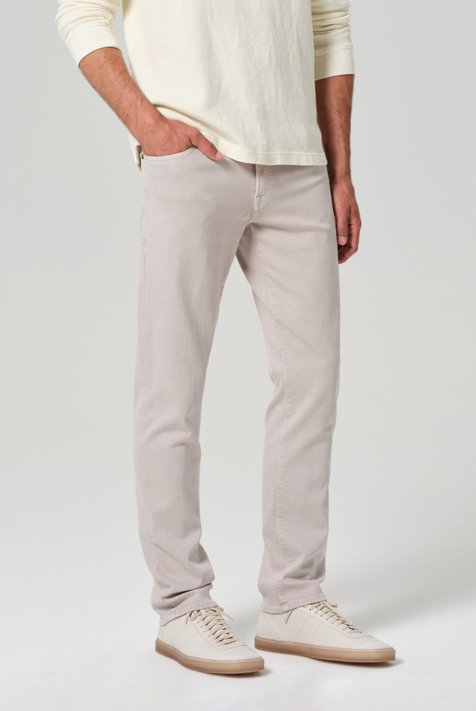 Gage Stretch Twill Pant - Gris-Citizens of Humanity-Over the Rainbow