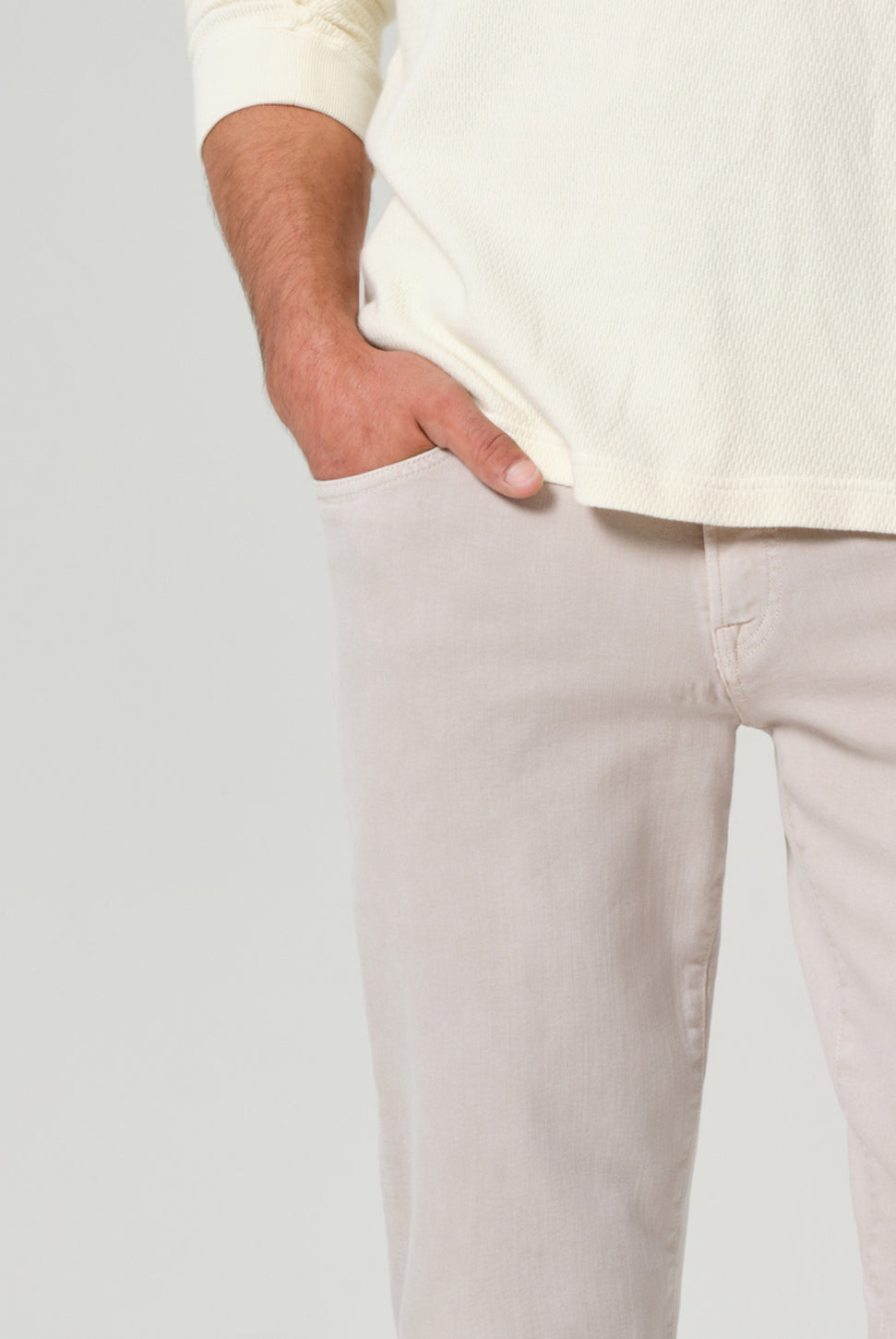 Gage Stretch Twill Pant - Gris-Citizens of Humanity-Over the Rainbow