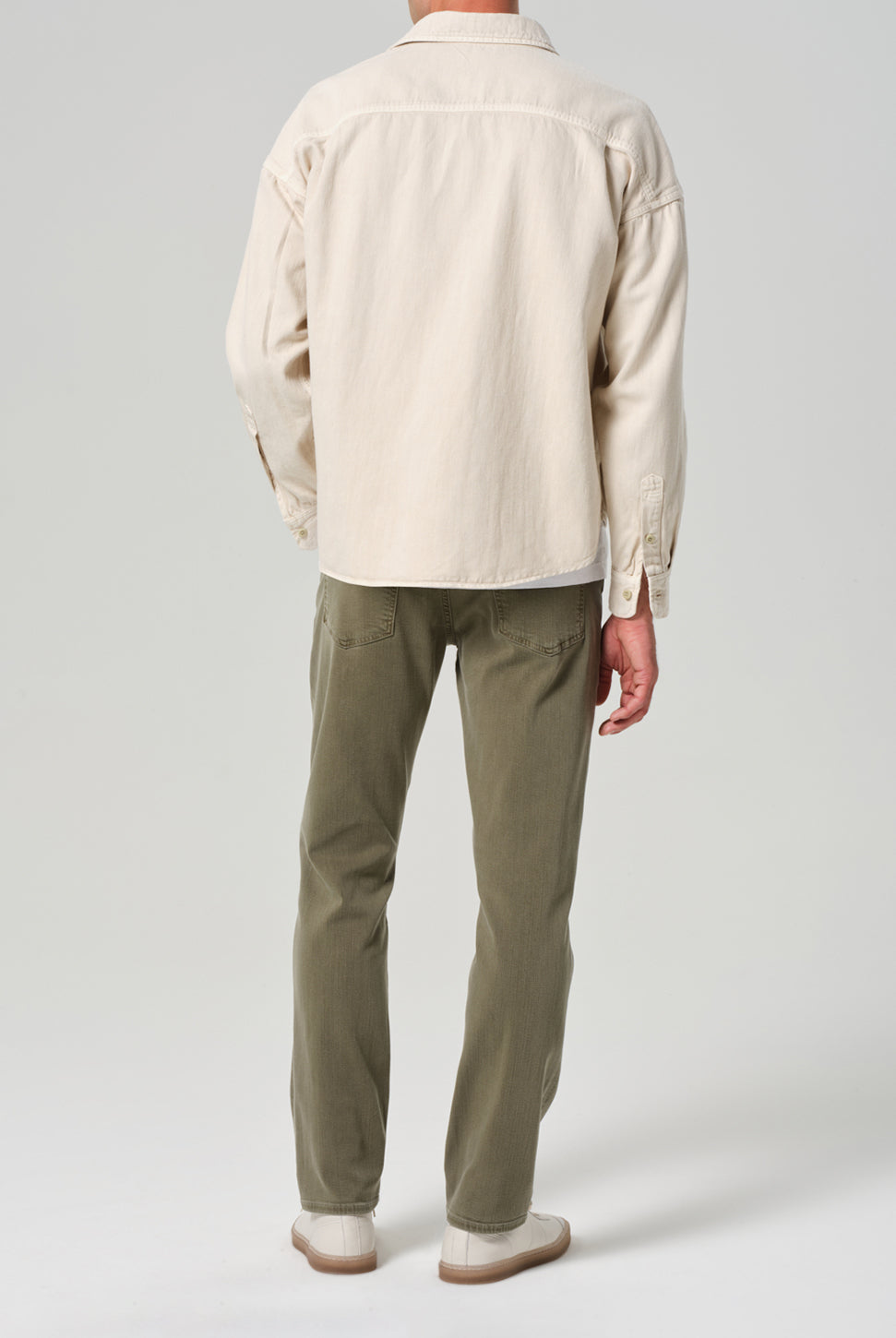 Gage Stretch Twill Pant - Hiro Green-Citizens of Humanity-Over the Rainbow