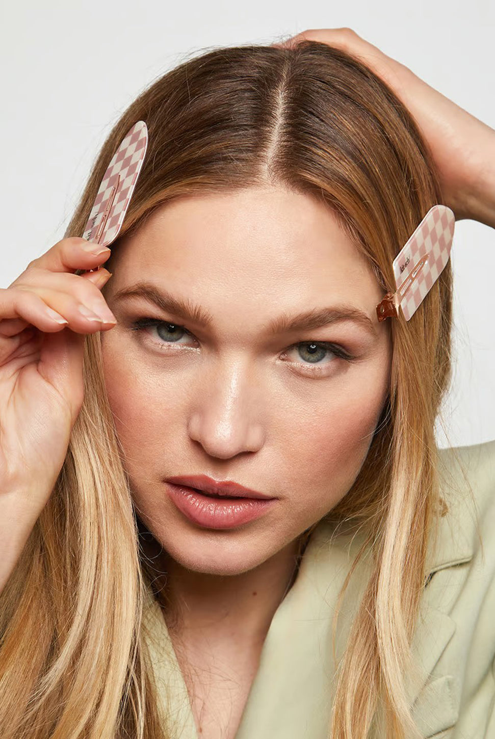 Recycled Plastic XL Creaseless Clips - Terracotta-KITSCH-Over the Rainbow