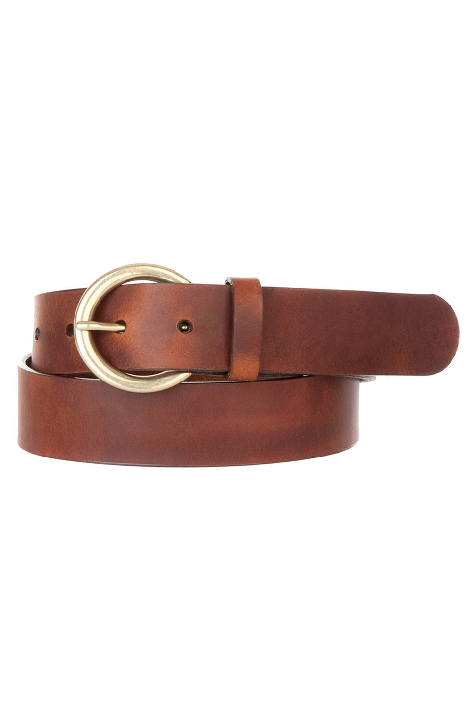 Milena Leather Belt - Black + Brandy-Brave Leather-Over the Rainbow