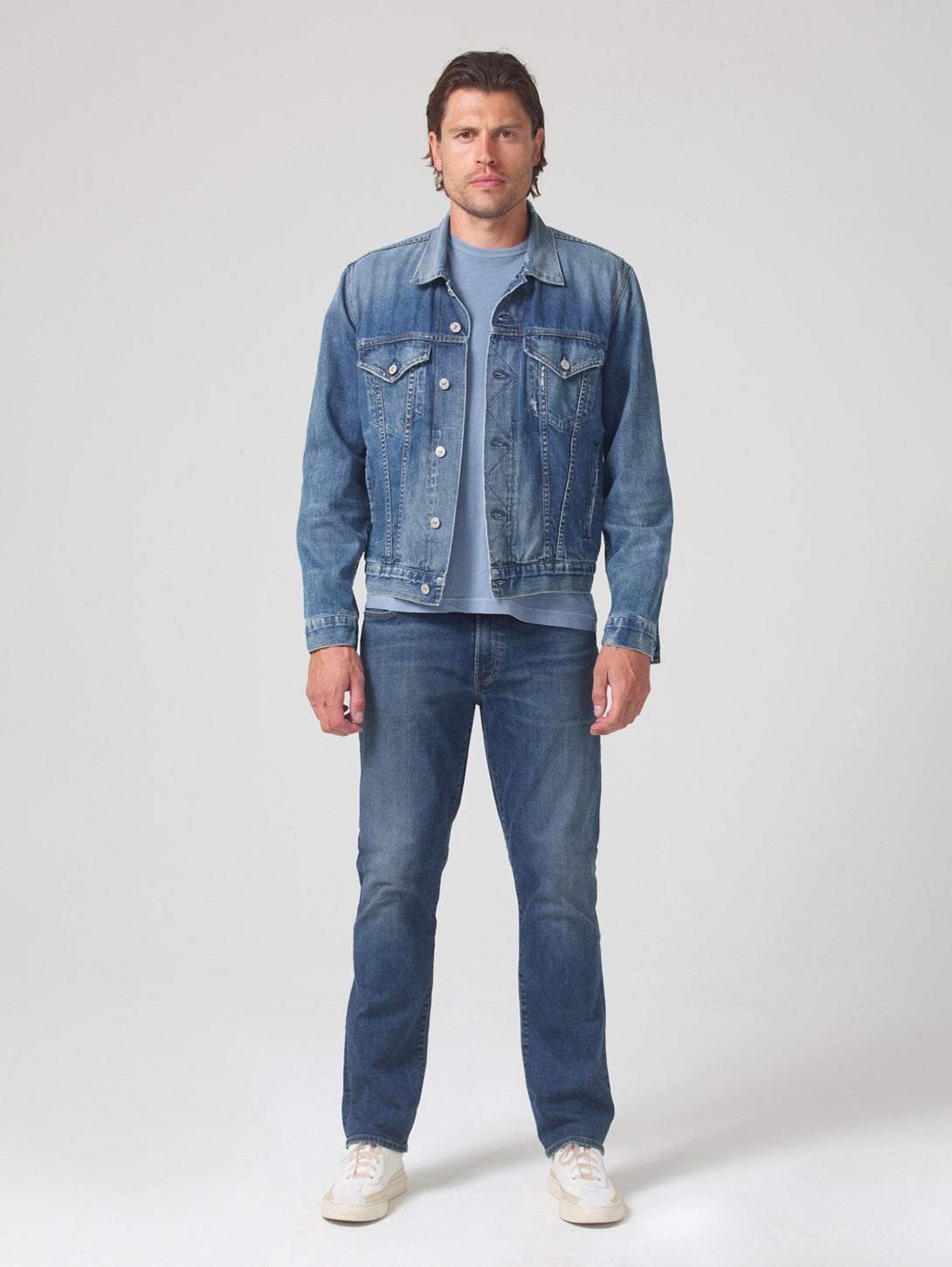 Men's Denim Short - Light Blue Wash