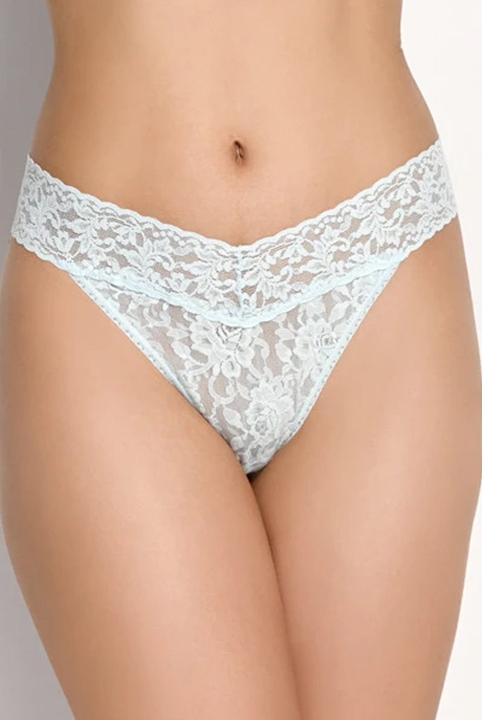 Signature Lace Low Rise Thong - Primary Colours-Hanky Panky-Over the Rainbow