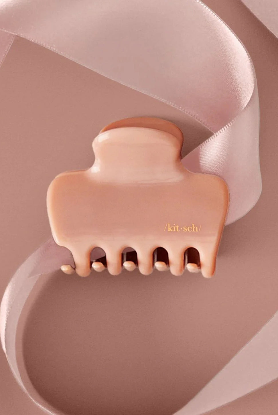 Holiday Recycled Plastic Claw Clip - Rosewood-KITSCH-Over the Rainbow