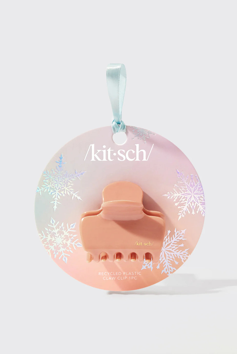 Holiday Recycled Plastic Claw Clip - Rosewood-KITSCH-Over the Rainbow